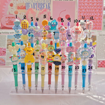 Sanrio Themed Beaded Pens