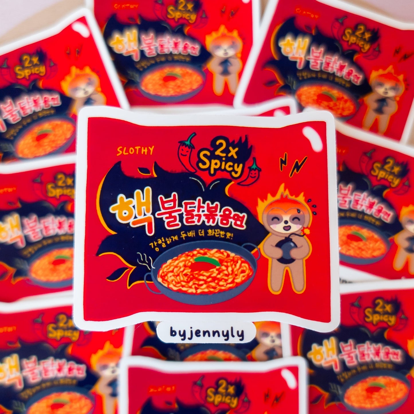 Spicy Ramen Sticker