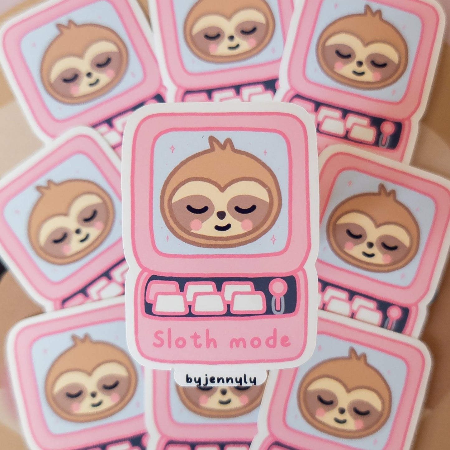 Sloth Mode Sticker