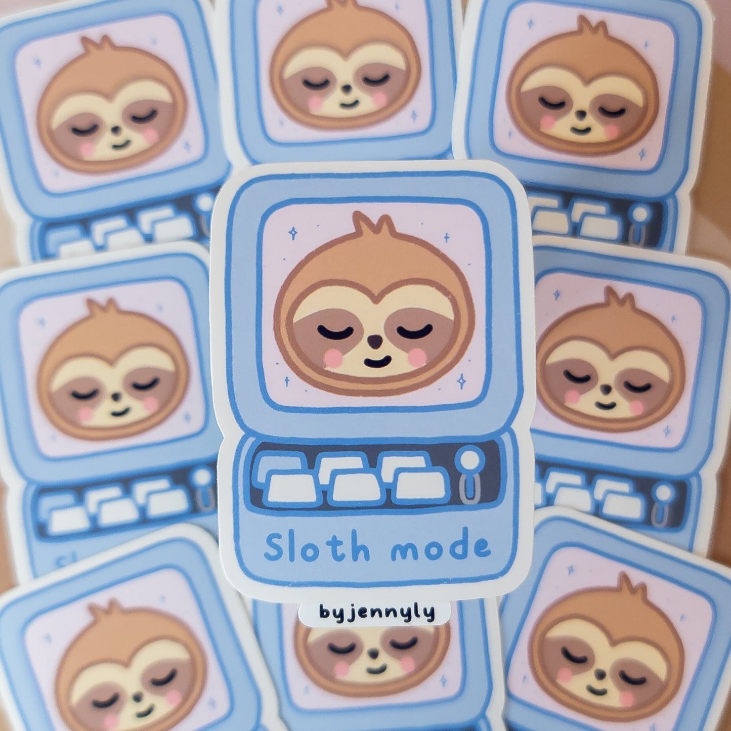 Sloth Mode Sticker