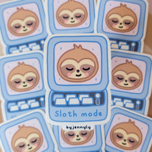 Load image into Gallery viewer, Sloth Mode Sticker
