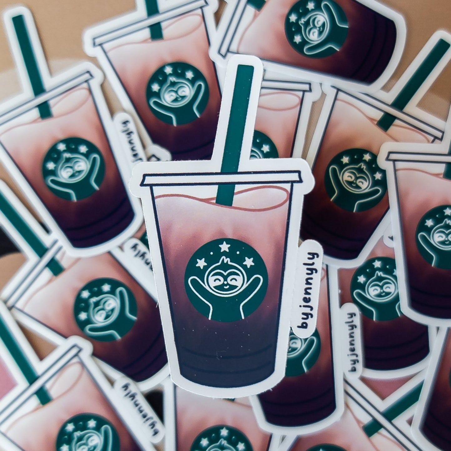 Iced Coffee Sticker