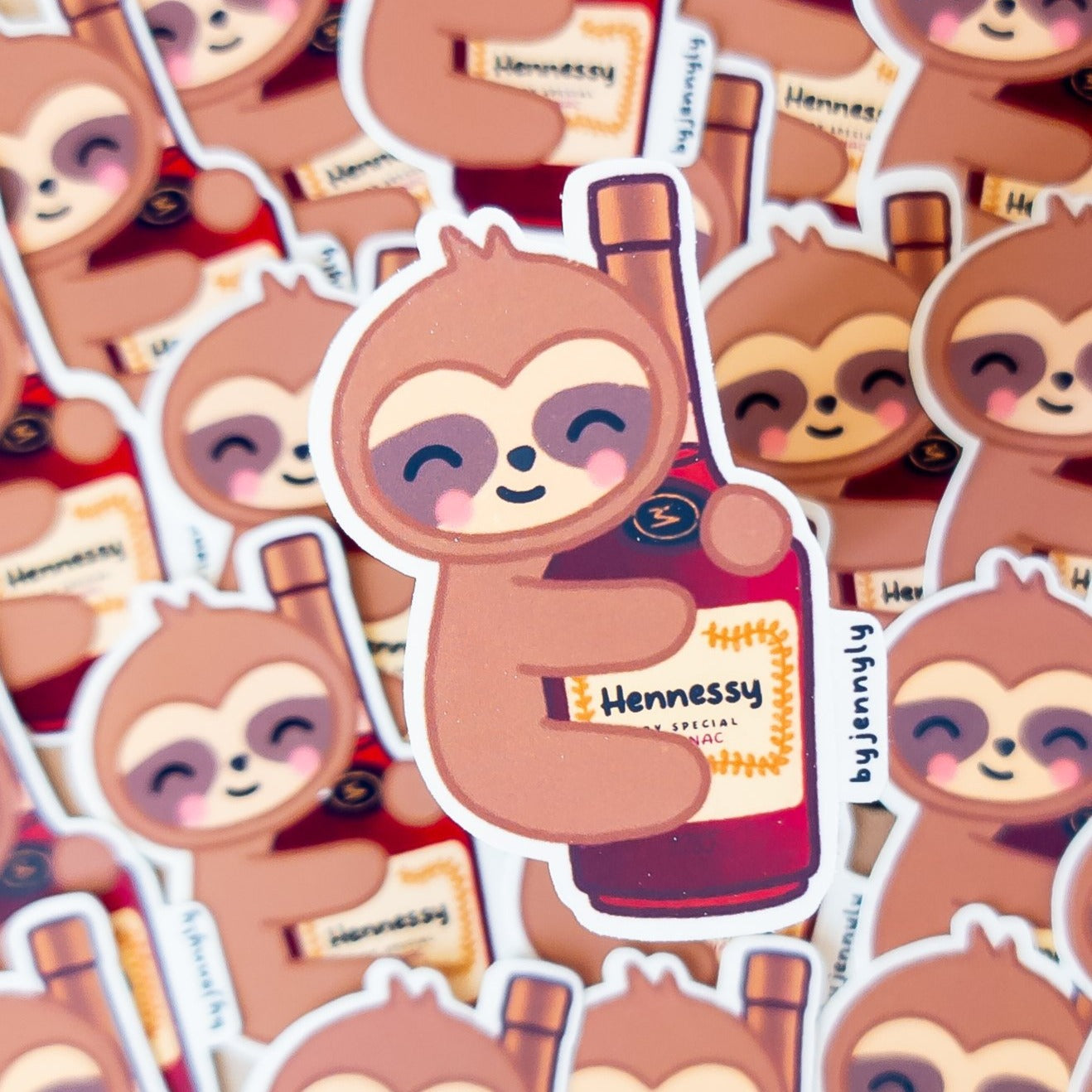 Henessy Sloth Sticker