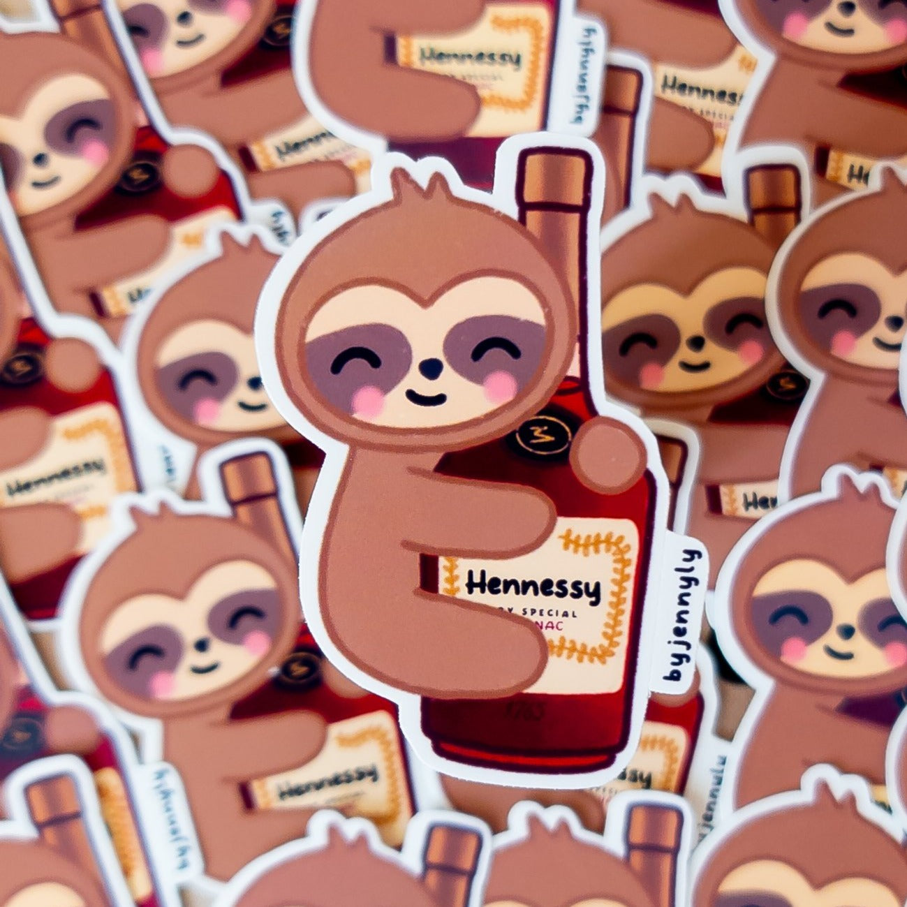 Henessy Sloth Sticker