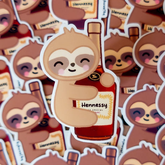 Henessy Sloth Sticker