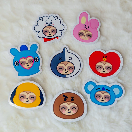 BT21 x Biscuit Stickers