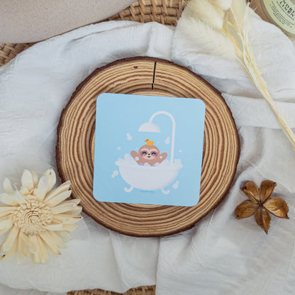 Bubble Bath Biscuit Art Print