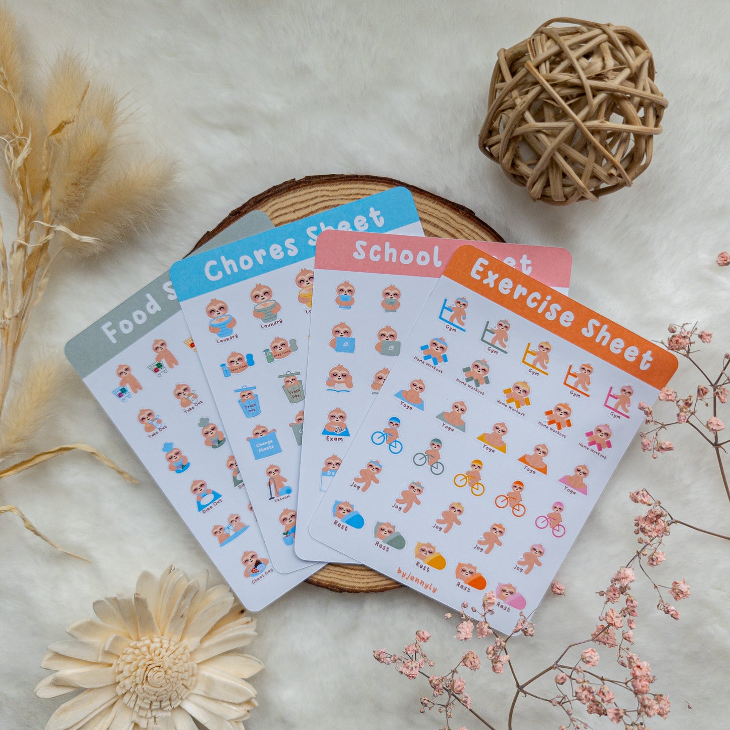 Biscuit Planner Stickers