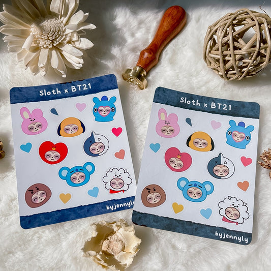 BT21 x Biscuit - Sticker Sheet