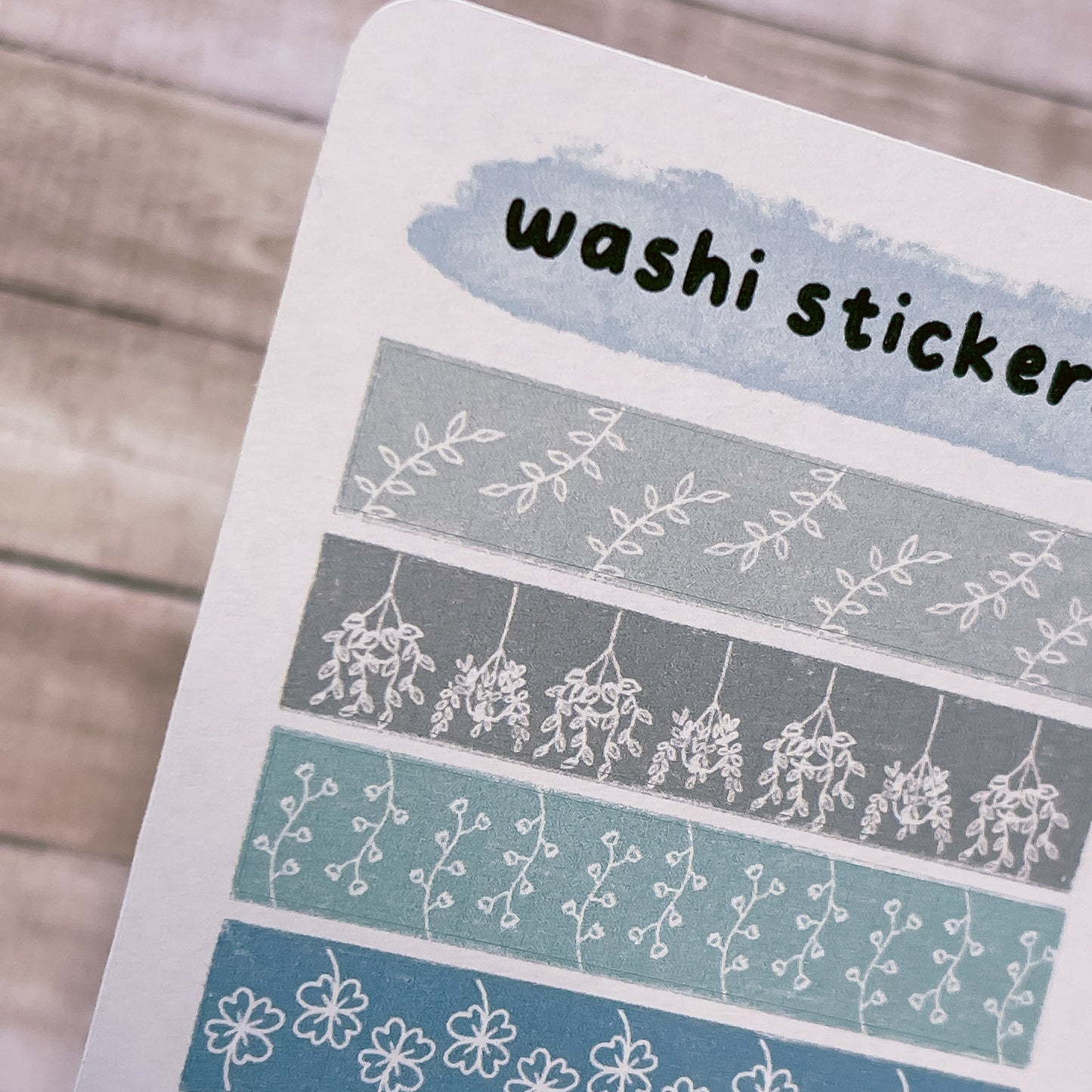 Washi - Sticker Sheet