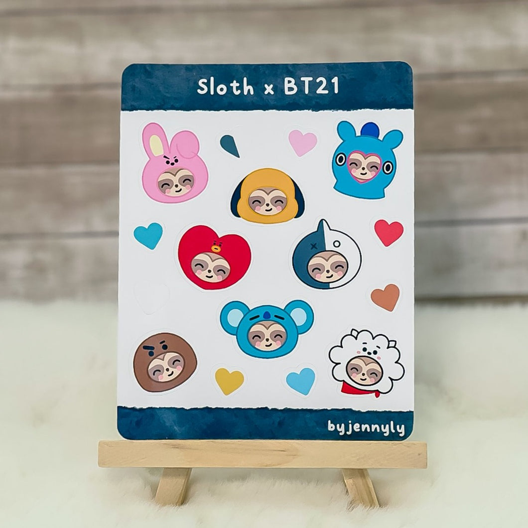 BT21 x Biscuit - Sticker Sheet